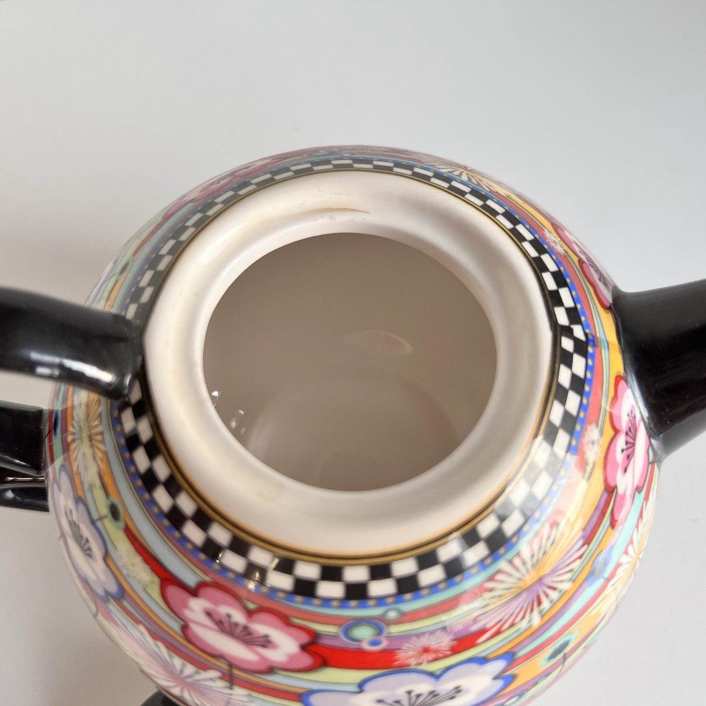 Jameson & Tailor Designer Porcelain Tea for One Set Teapot Cup Unique Colorful