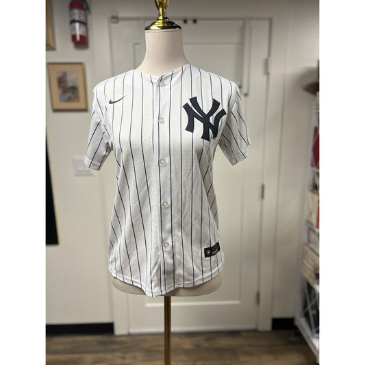 Luke Voit New York Yankees #45 Nike White Home Replica Size Medium