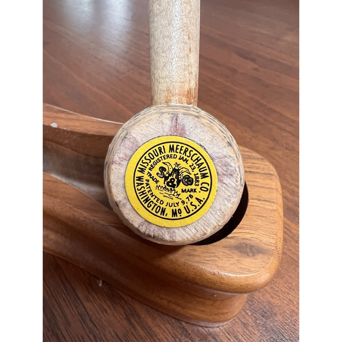 Missouri Meerschaum Country Gentleman Corn Cob Tobacco Smoking Pipe