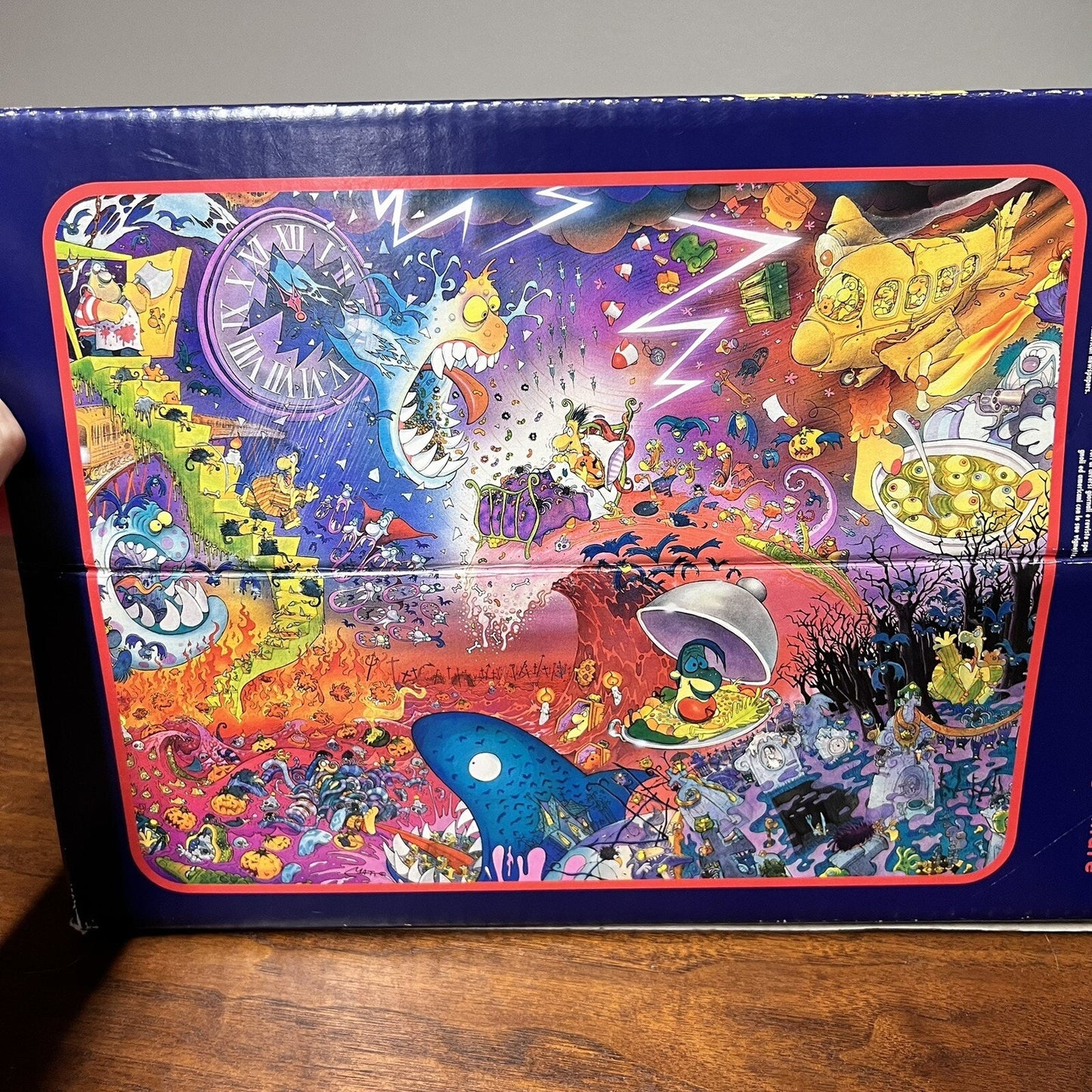 RARE “Nightmare” by Matt Carlos Matera 2000 Piece Heye Jigsaw Puzzle 1997