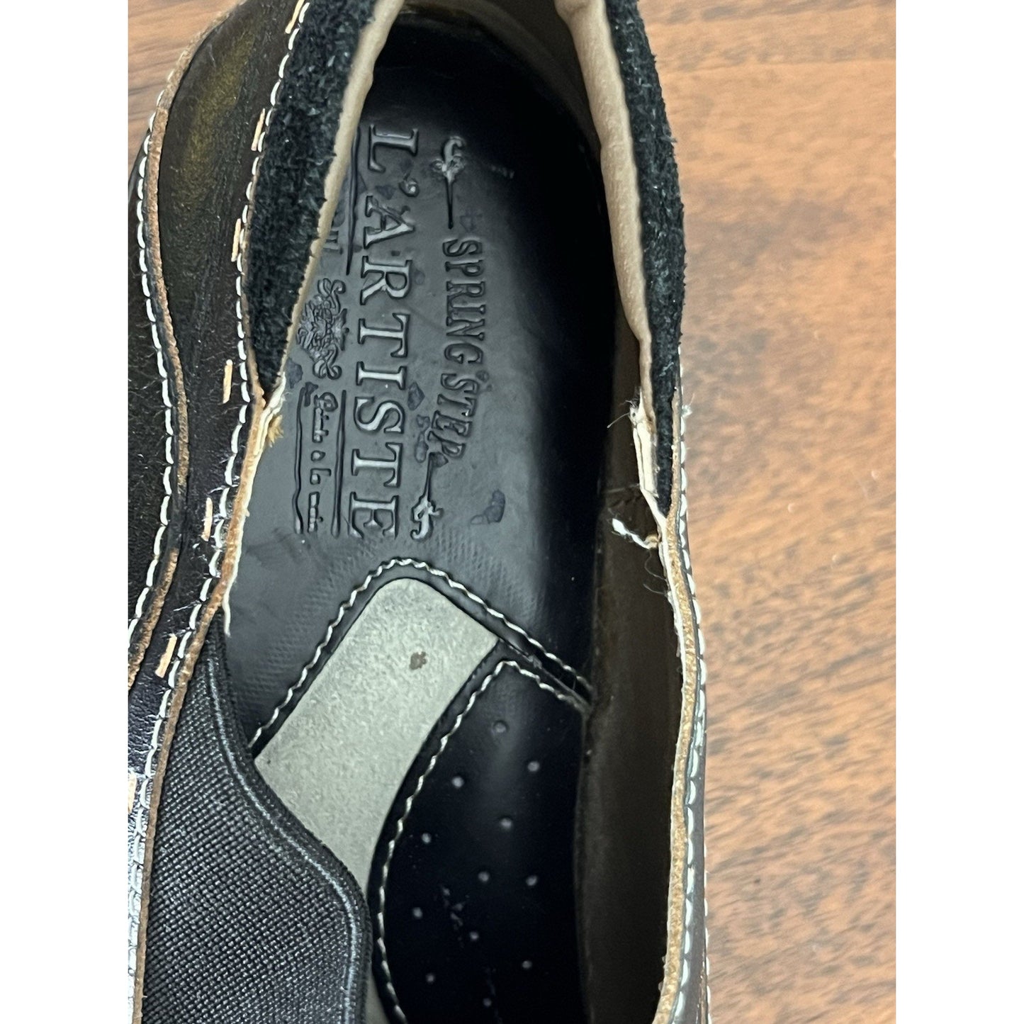 L' Artiste by Spring Step Burbank Leather Slip on Clogs EUR 37 Women’s Sz 7