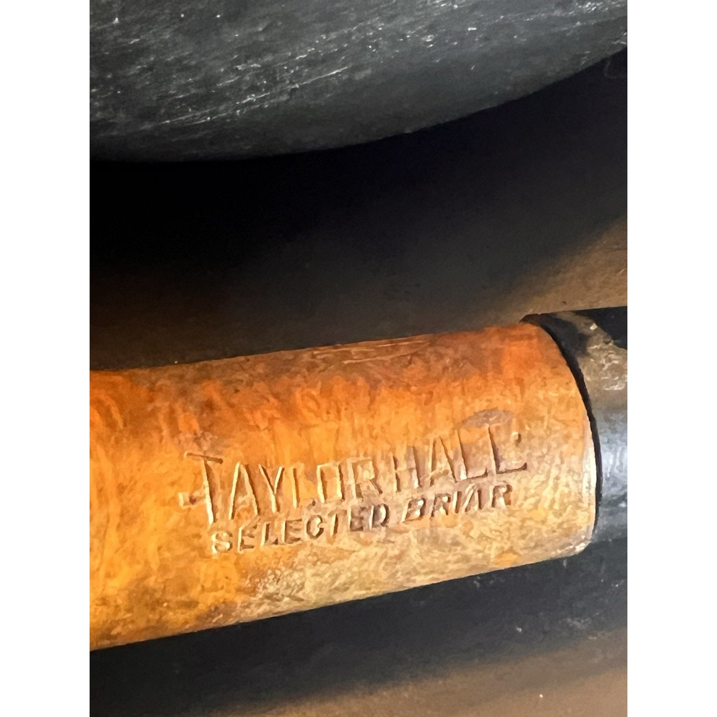 Vintage Taylor Hall Selected Briar Estate Tobacco Smoking Pipe