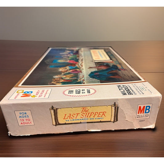 Vintage 1965 Milton Bradley The Last Supper Jigsaw Puzzle 1000 Pc #4557 Da Vinci