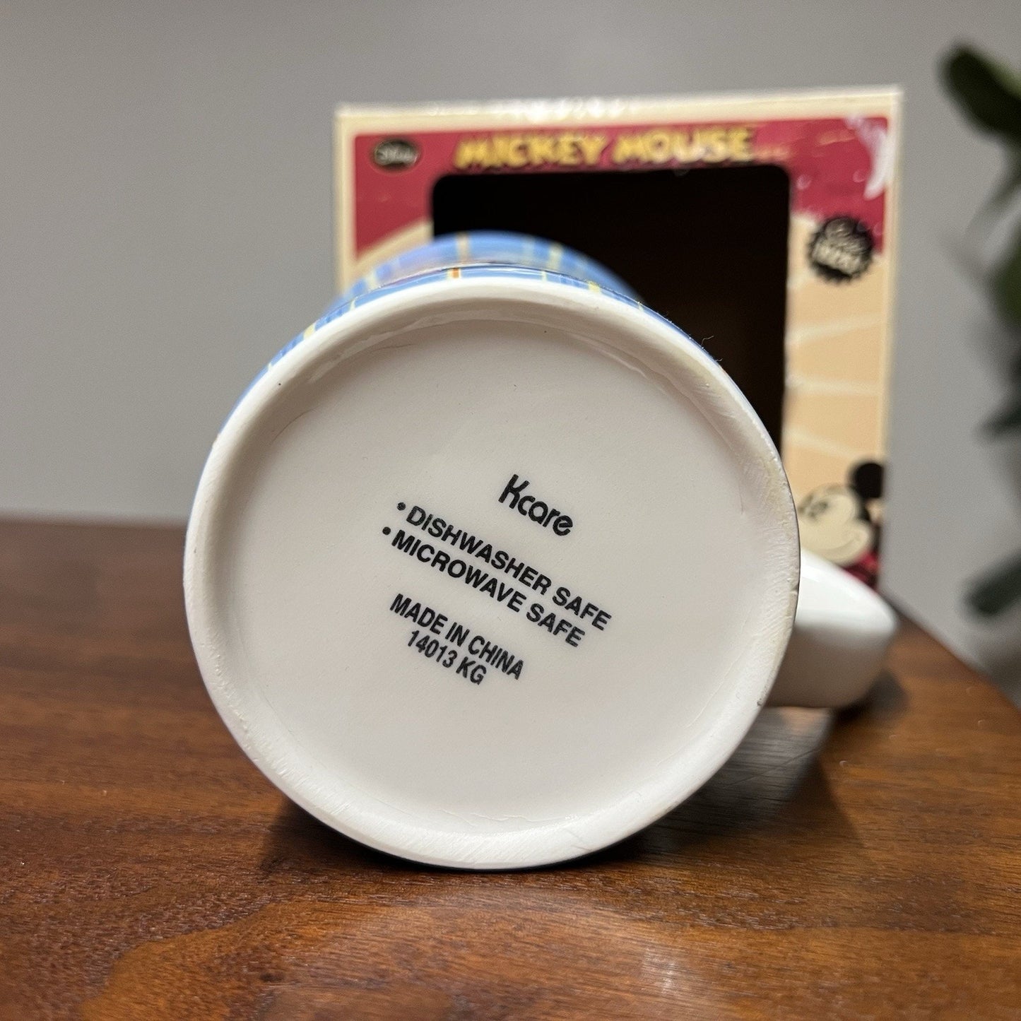 Vintage Disney Mickey Minnie Mouse Pluto Collectible Coffee Mug Cup Kcare Retro