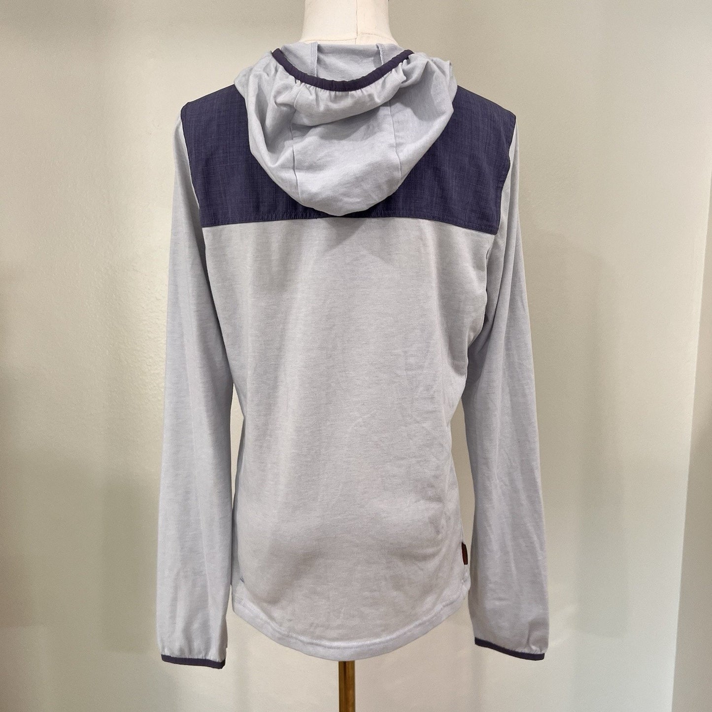 GRUNDENS Shorebreak Hoodie (M) Top Lightweight Long Sleeve Sun Protection Women