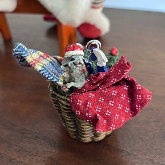 RARE Dept 56 Clothtique Possible Dreams It’s Almost Time 71004 Santa Christmas