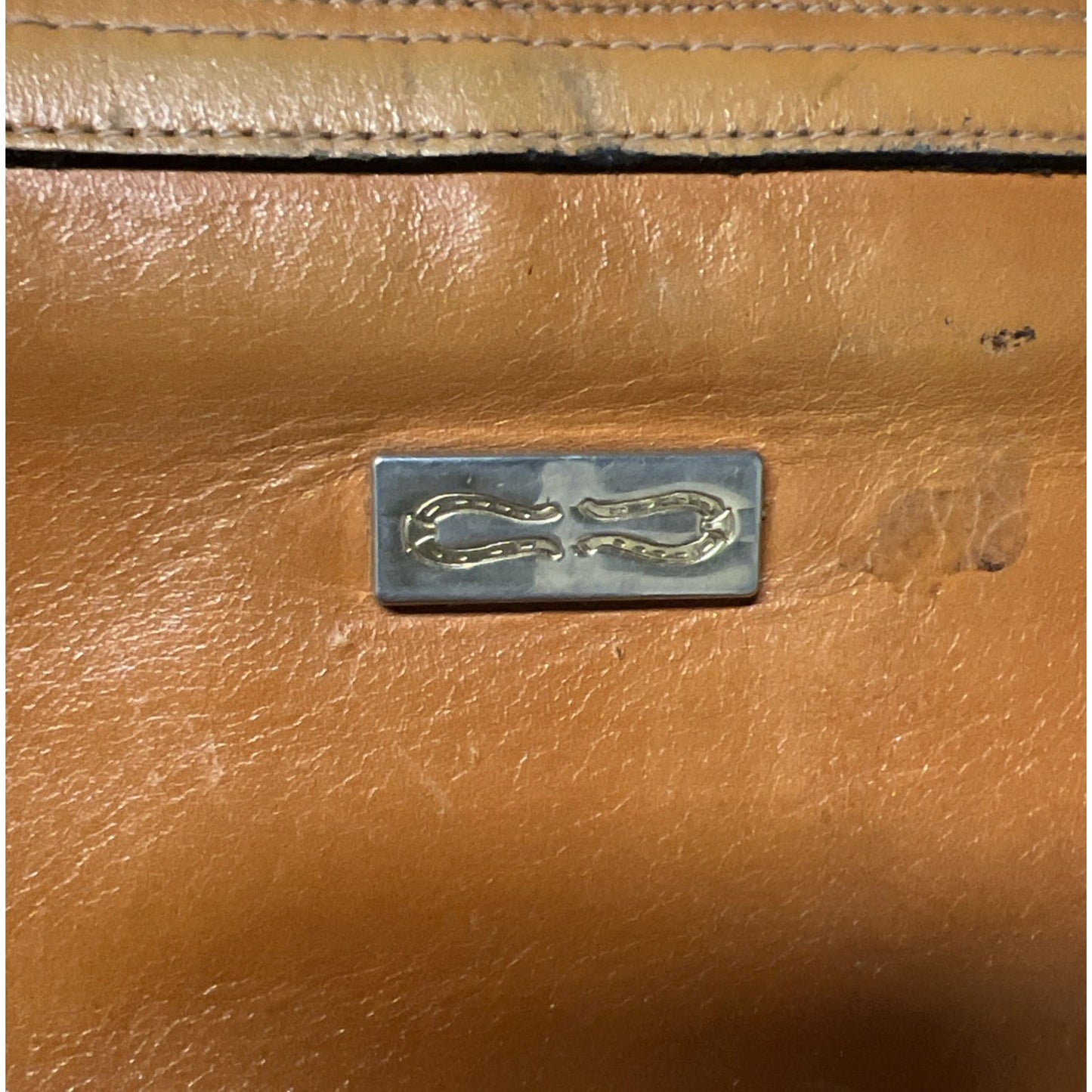Vtg Slim Leather Soft Sided Attache Briefcase Two Handles 3 Compartments Zippers