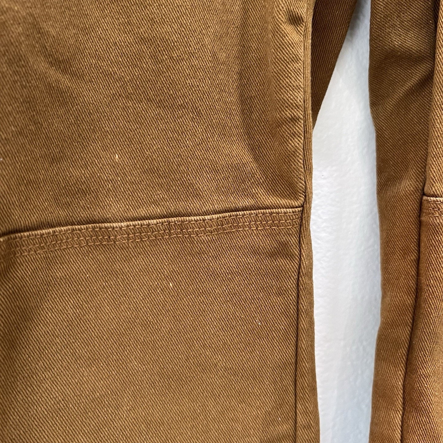 Huxtley FX-1 Work Pants 36x30 Triple Stitch Double Knee Adjustable Waist Brown