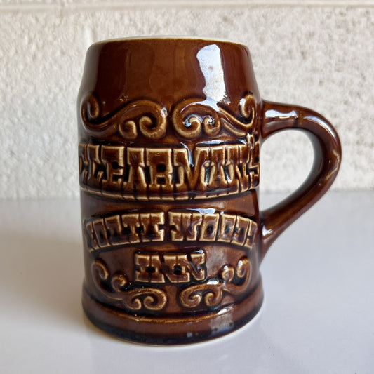 1960s Clearman’s North Woods Inn Vintage Restaurant Ware Coffee Mug Hall China