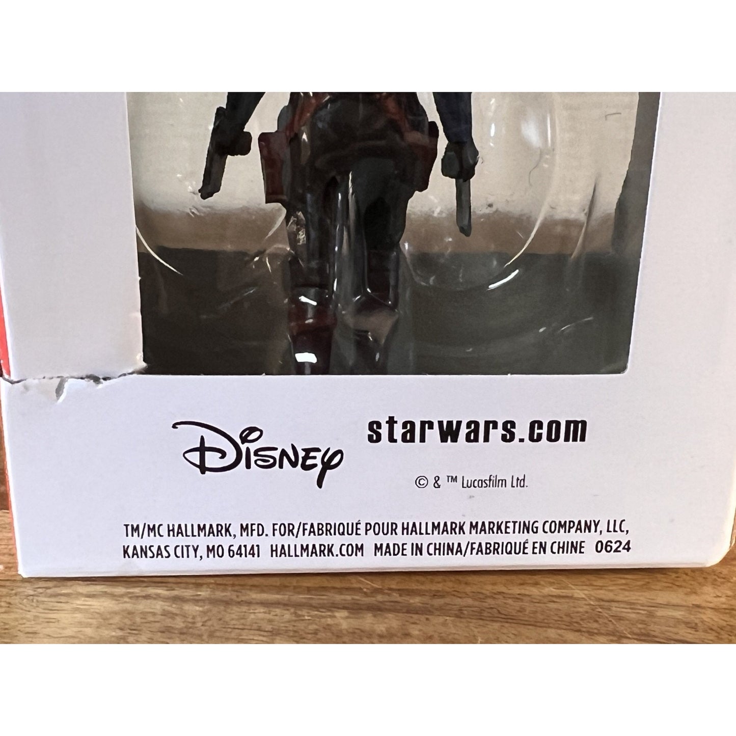 Hallmark Star Wars: The Mandalorian Bo-Katan Kryze Christmas Ornament NIB
