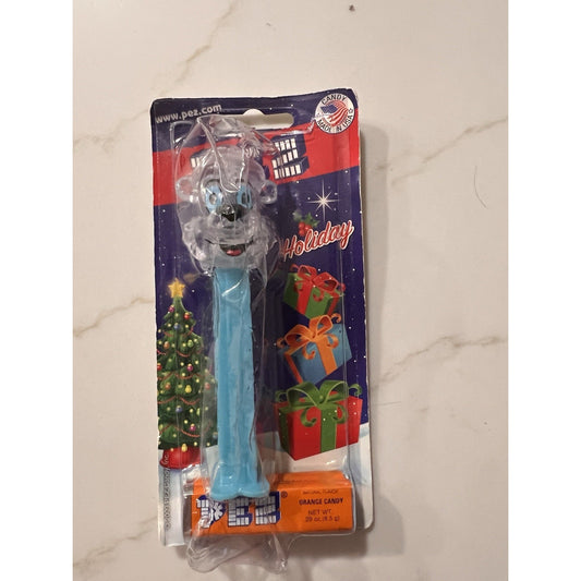 Vintage 2009 Holiday Crystal Polar Bear PEZ Dispenser - UNOPENED