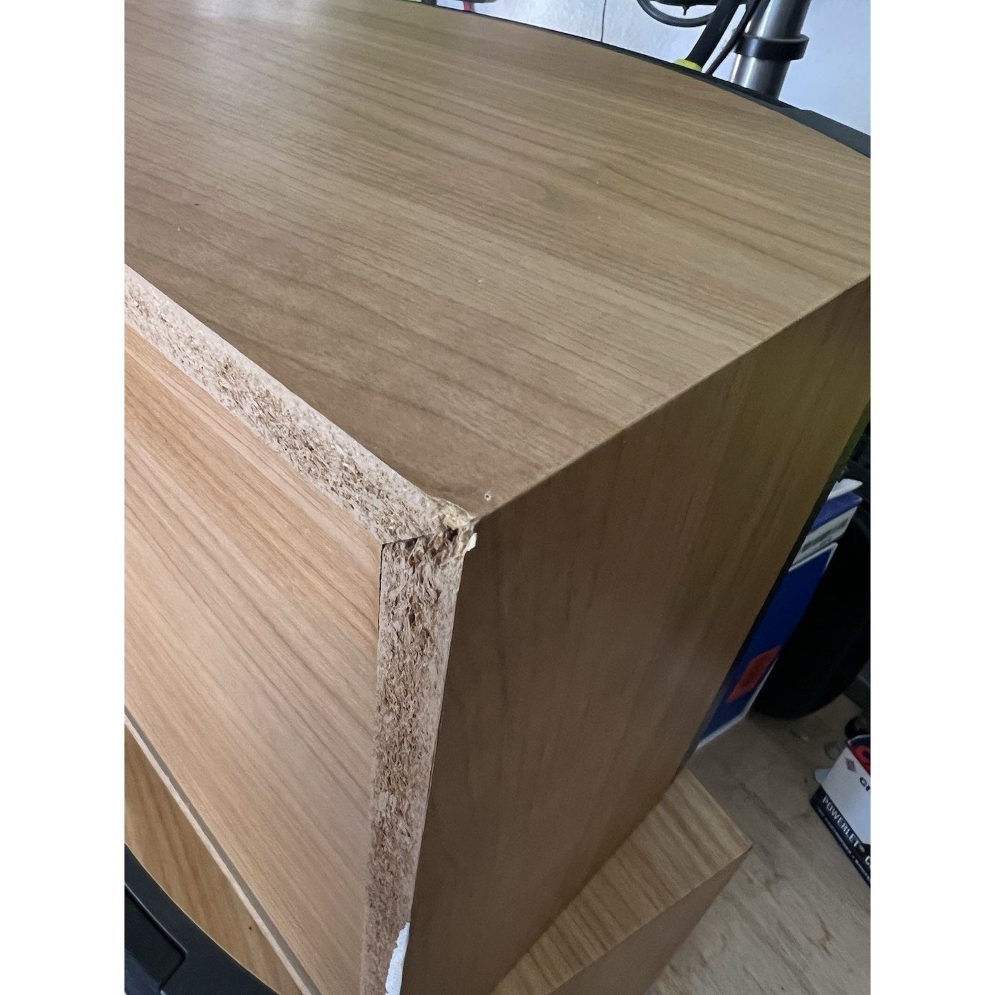 BOSE 301 V Left and Right Speakers Blonde Cabinets Excellent Condition