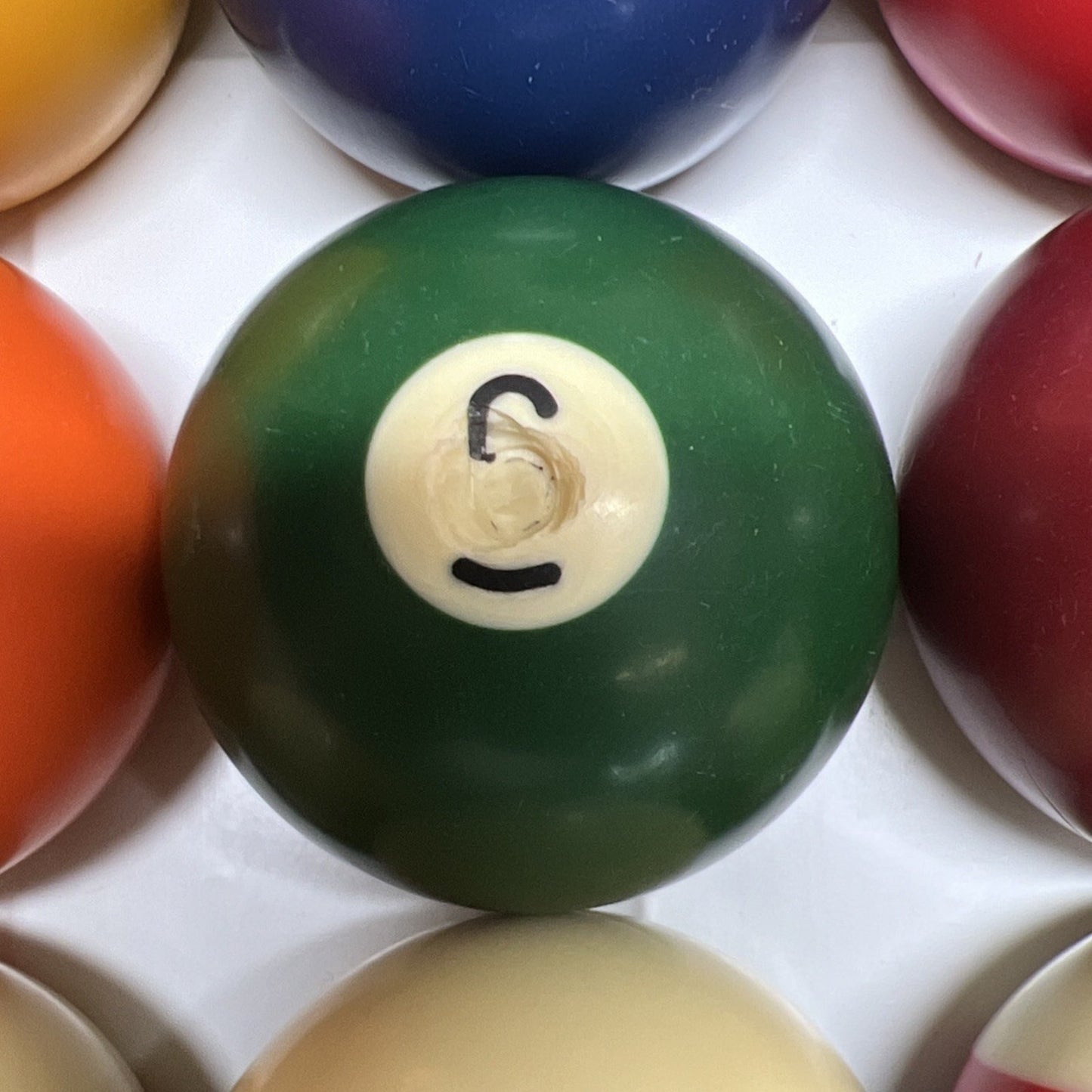 Vintage Standard Professional Quality Complete Billiard Ball Set Made in Belgium