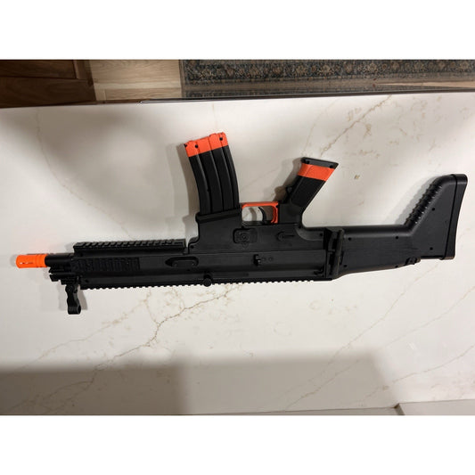 Cybergun FN Herstal SCAR-L Spring Airsoft Rifle Foldable Stock Black