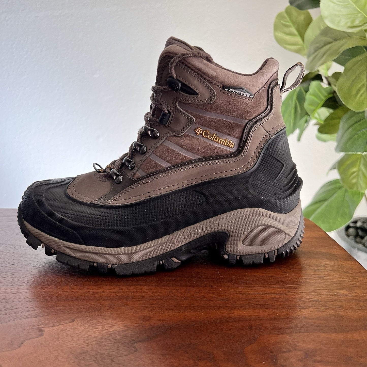 Columbia Bugaboot Mens 8 Omni-Tech 200 Grams Waterproof Insulated Brown Snow
