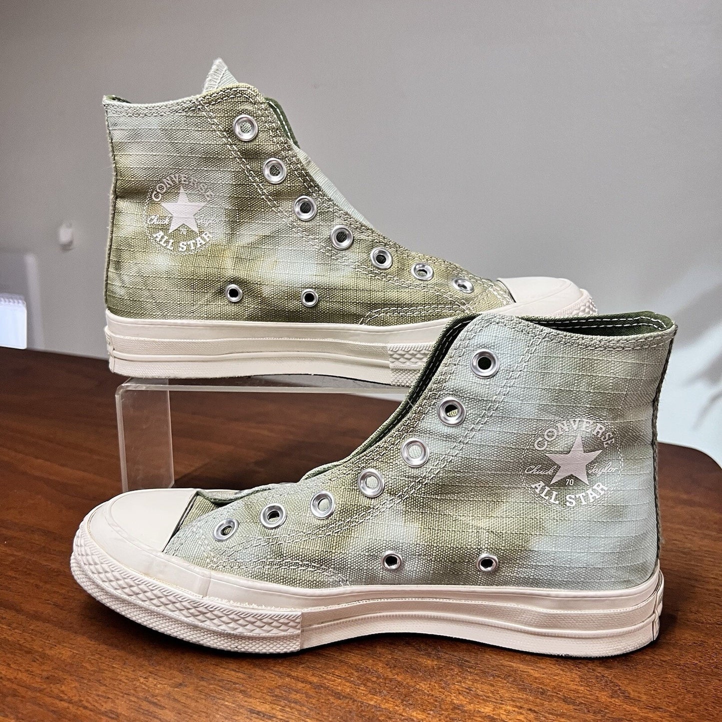 Converse 6.5 Chuck 70 High Twisted Vacation Street Sage Green 167648C CTAS