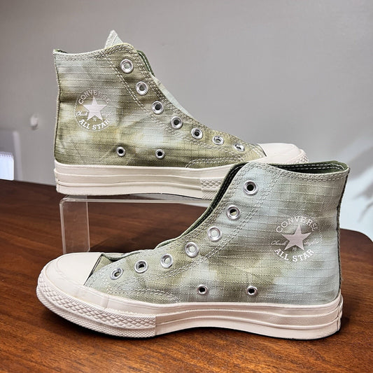 Converse 6.5 Chuck 70 High Twisted Vacation Street Sage Green 167648C CTAS