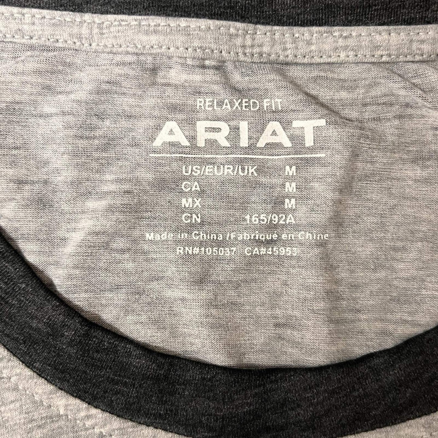 NWOT Ariat Women’s Sleeveless (L) Relaxed Fit Star Lightweight Grey Tank Top
