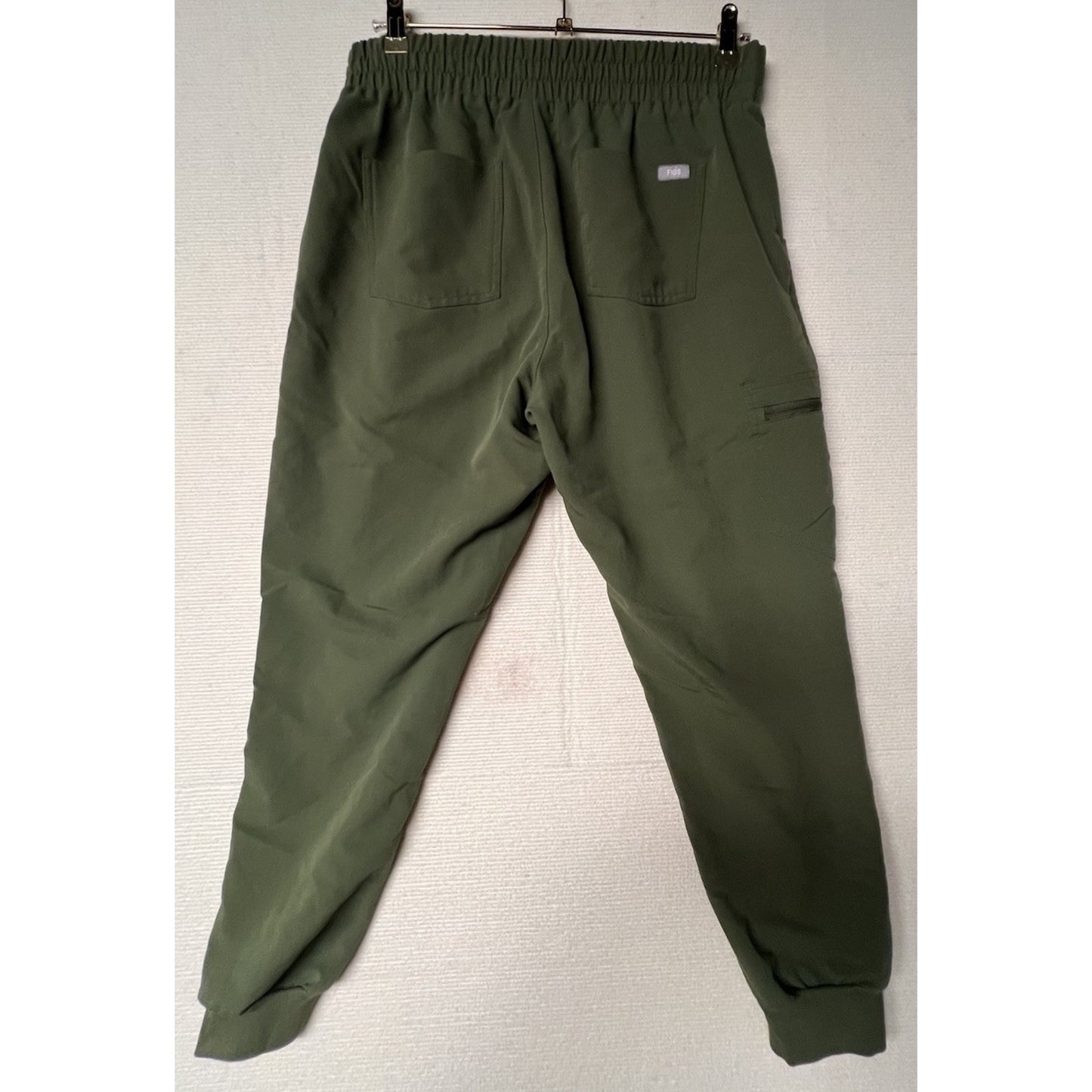 FIGS Zamora Women's Olive Green Scrub Jogger Pants Size S Technical Collection