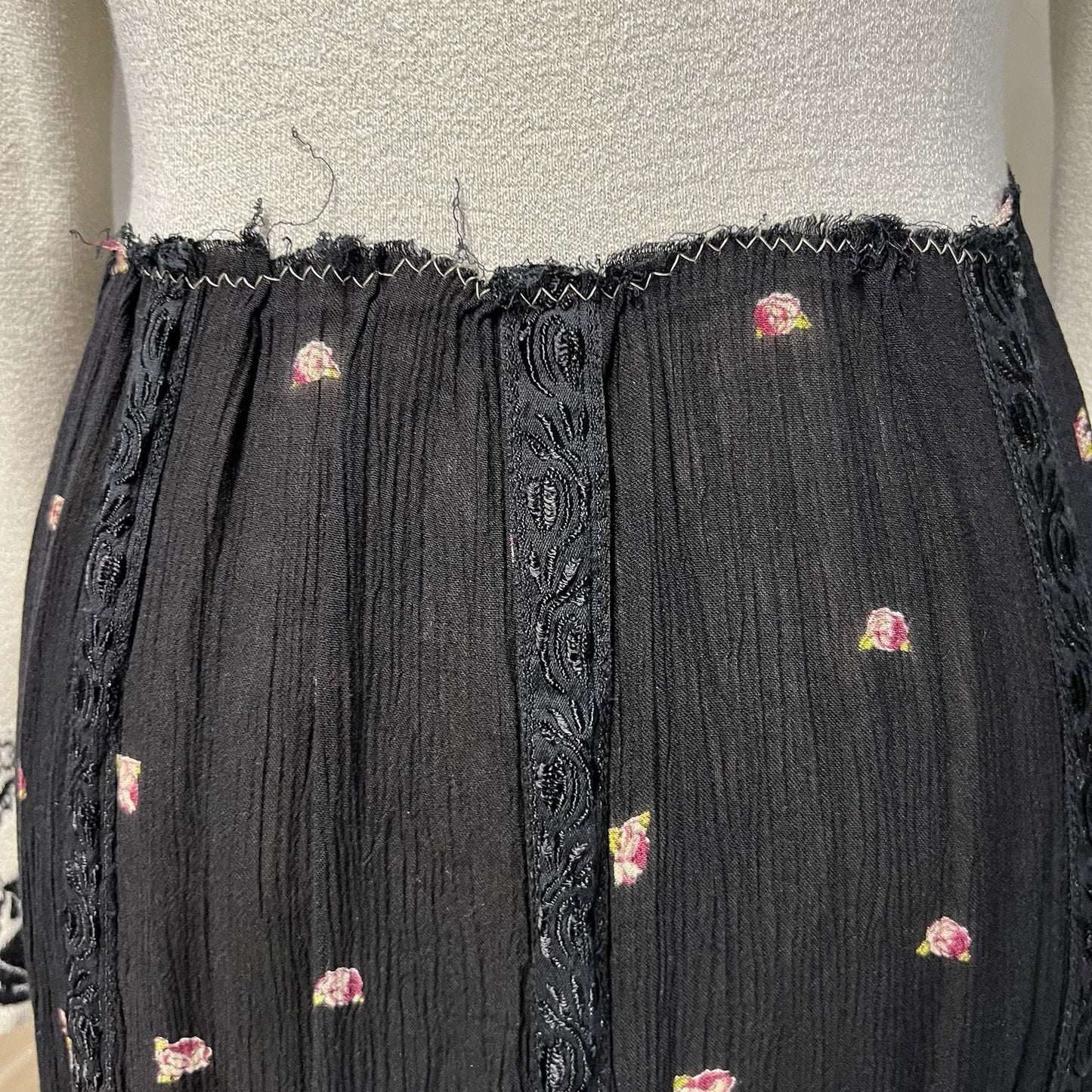 Boho Unique Stevie Nicks Gypsy Western Festival Punchy Country Bell Sleeve