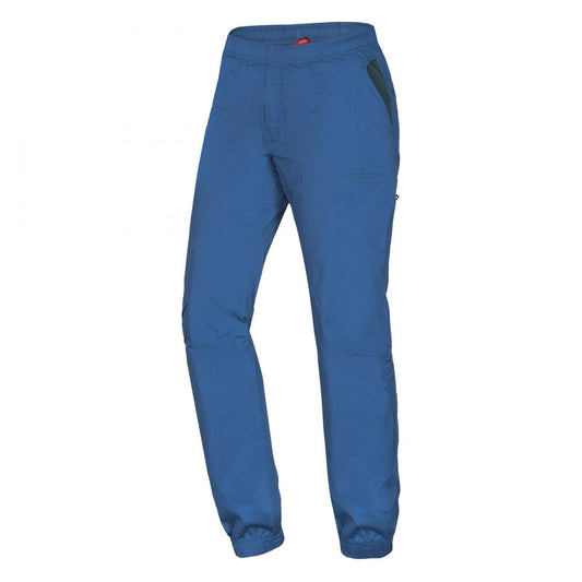 NWT Ocun Jaws Men’s Rock Climbing Pants Large Deep Water Blue Bouldering Outdoor