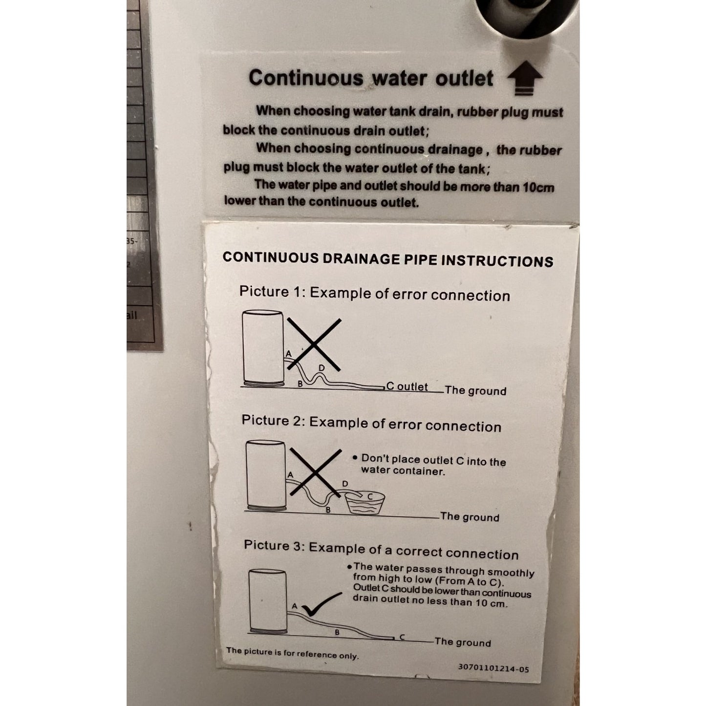 Kesnos Home / Office Dehumidifier Model # PD160A 2500sq ft 112cfm