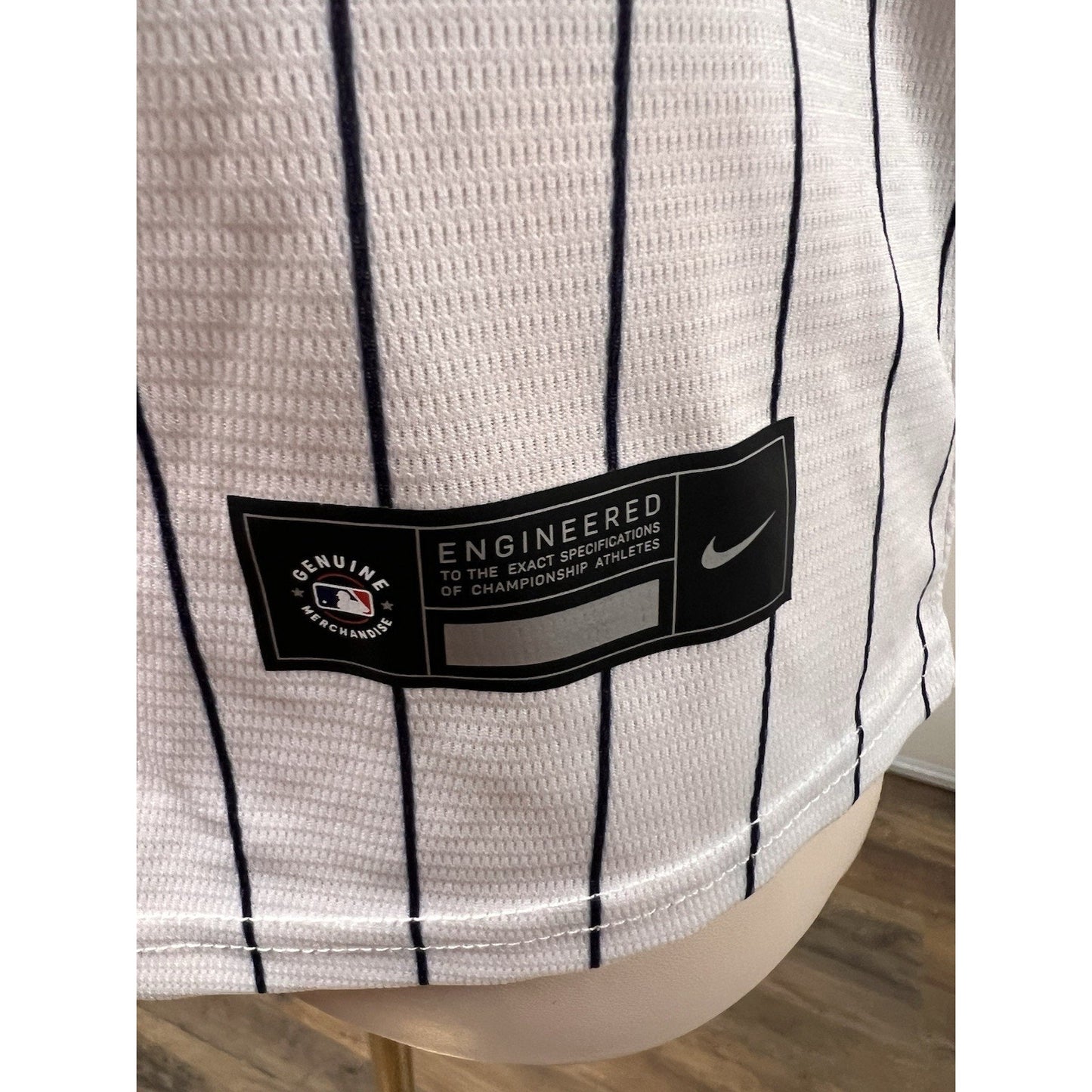 Luke Voit New York Yankees #45 Nike White Home Replica Size Medium