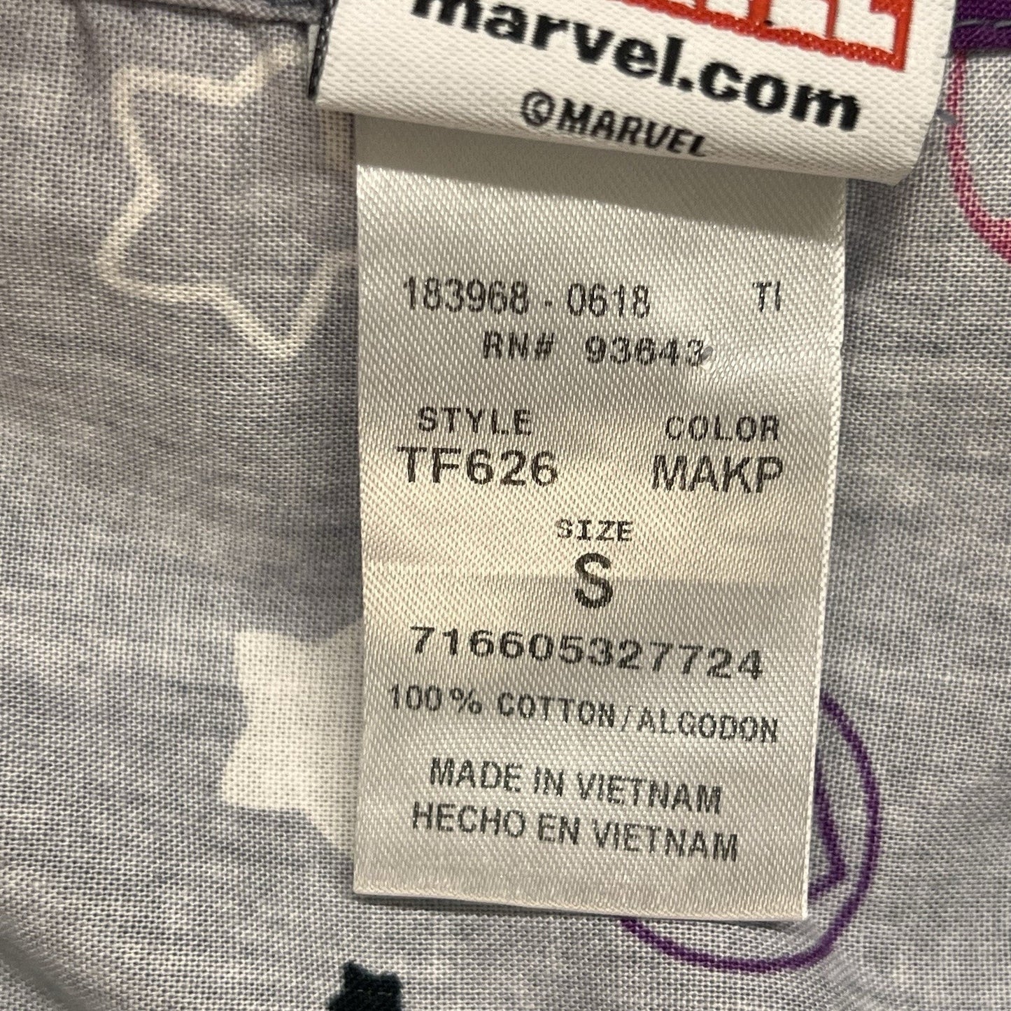 Marvel Avengers Kawaii Tooniforms Cherokee AOP Scrubs (S) Womens TF626 Cotton