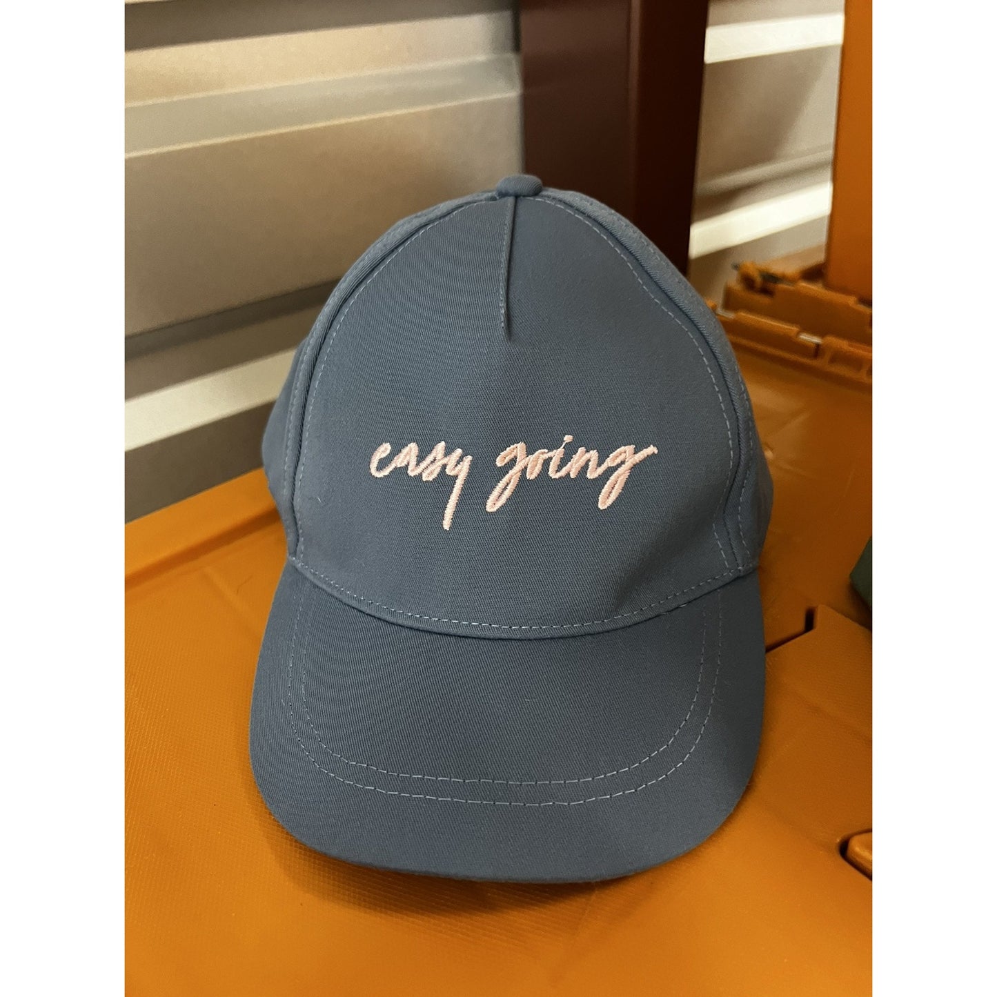Top Paw Gray “Easy Going” Pet Baseball Hat Size L/XL