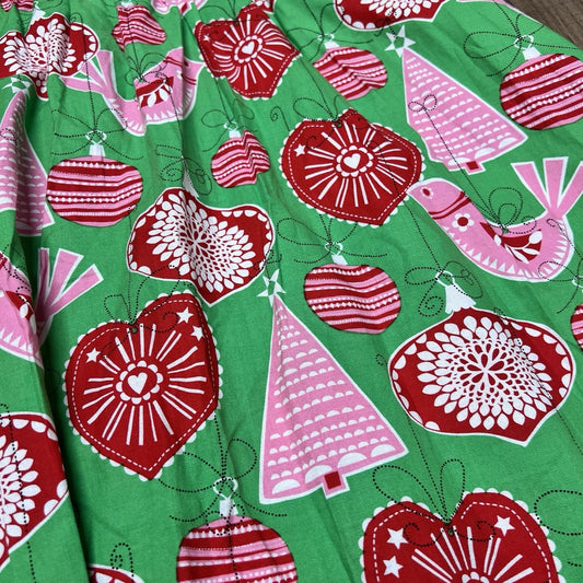 Retrolicious Skirt Mod Vintage Inspired MCM Kitsch Christmas 30” A-Line Holiday