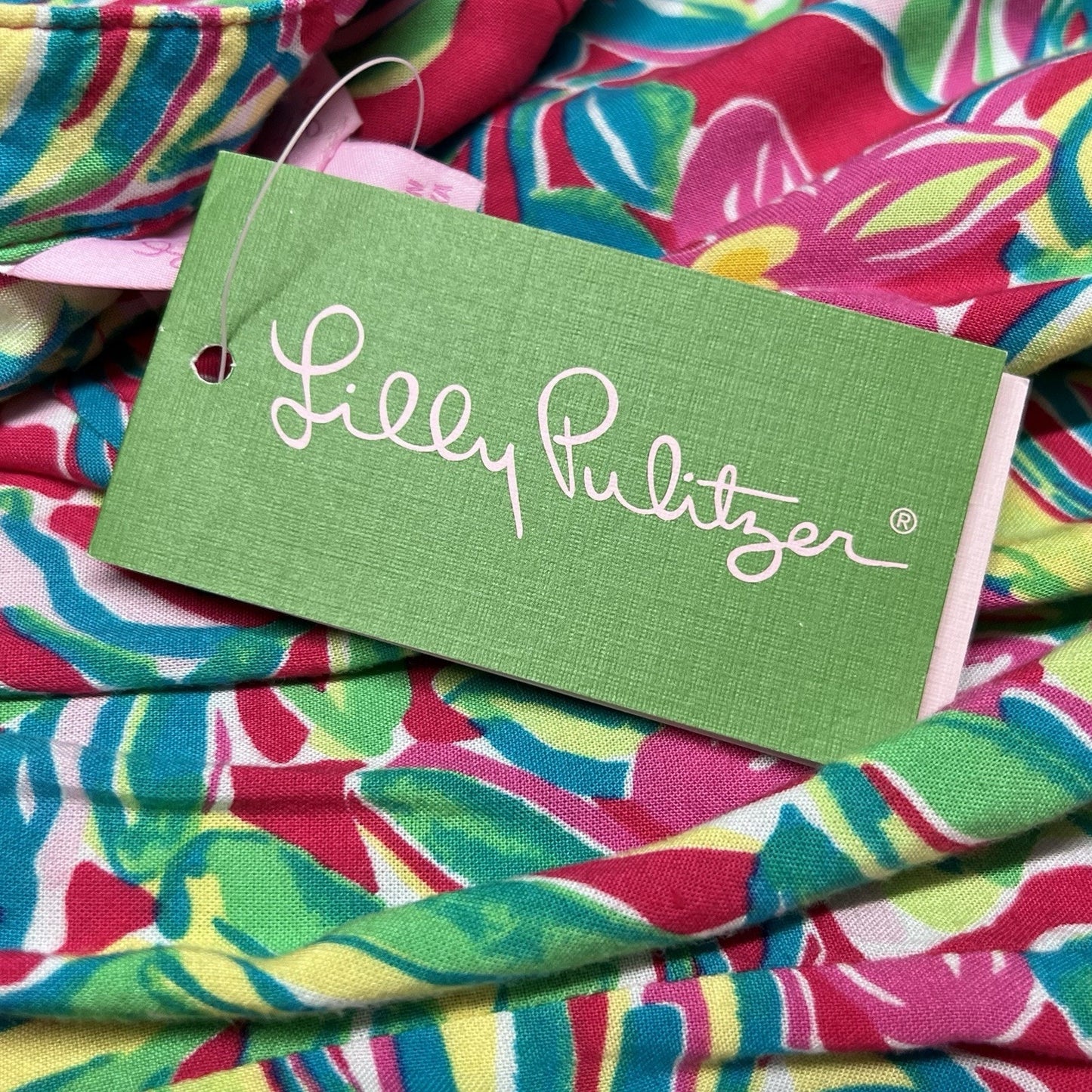 NWT $138 Lilly Pulitzer XS Tunic Tropical Beach Vacation Resort Retro Cruise New