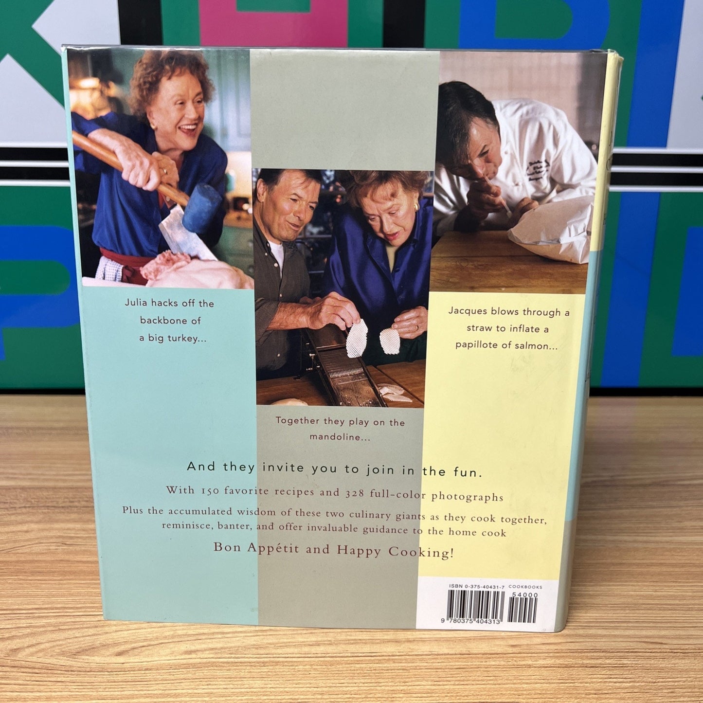 Julia and Jacques Cooking at Home : A Cookbook by Jacques Pepin and Julia Child