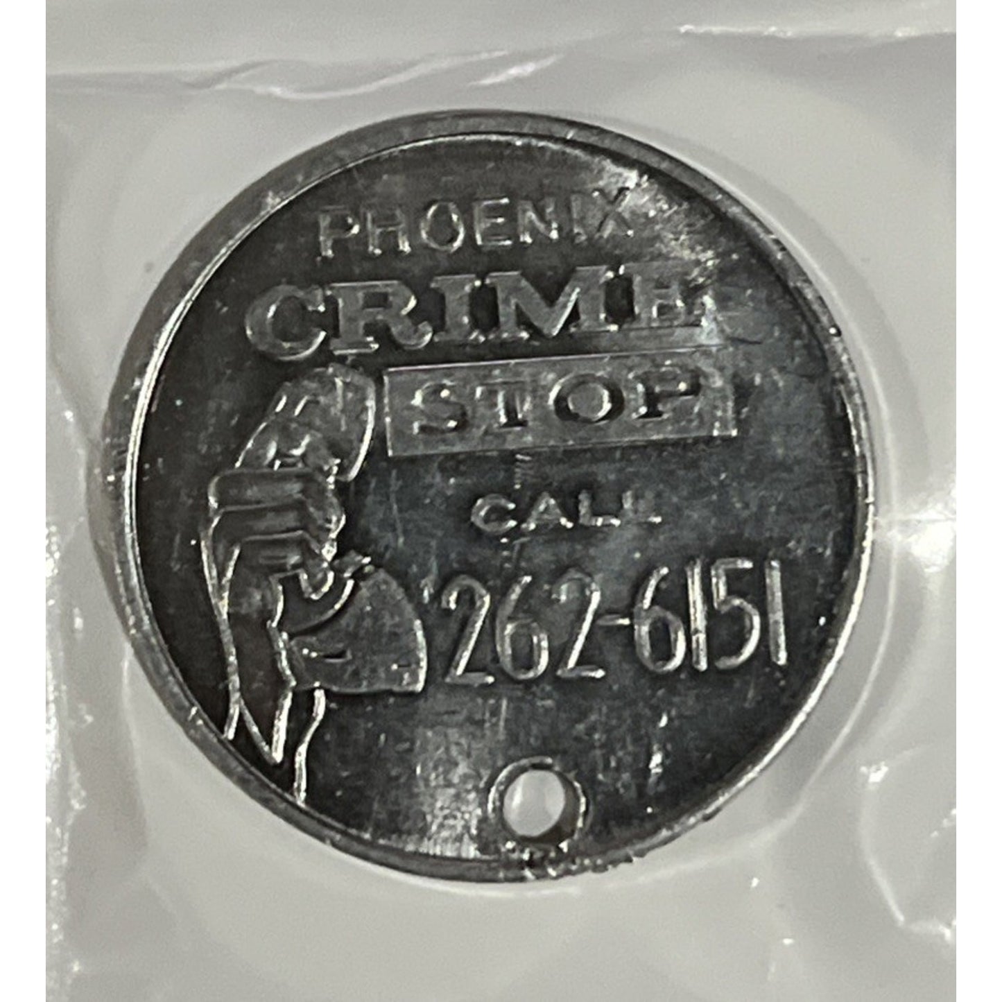 Phoenix Crime Prevention Commission Token Crime Stop Call Arizona AZ