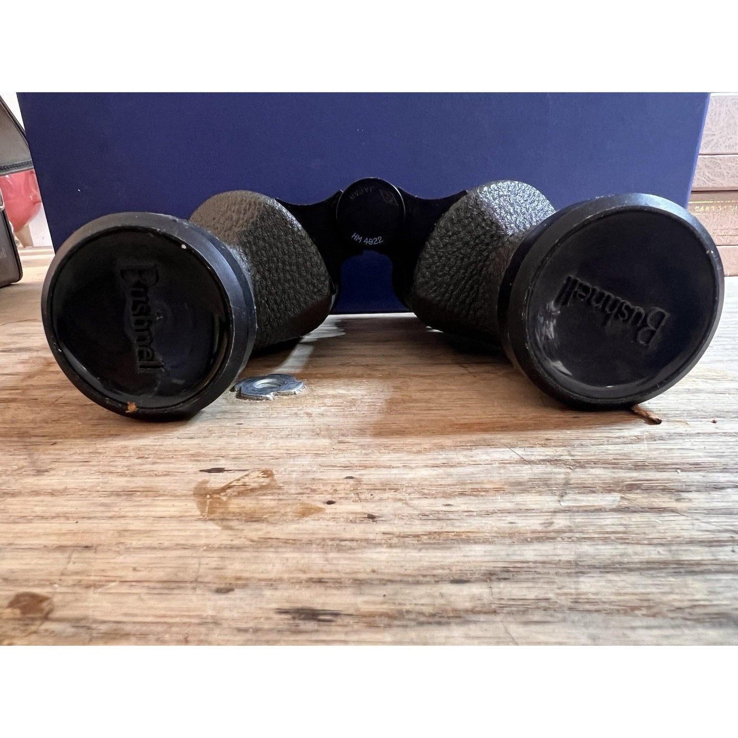 Vintage Bushnell Featherlight Insta-Focus Binoculars Wide Angle 7x35 w/Case