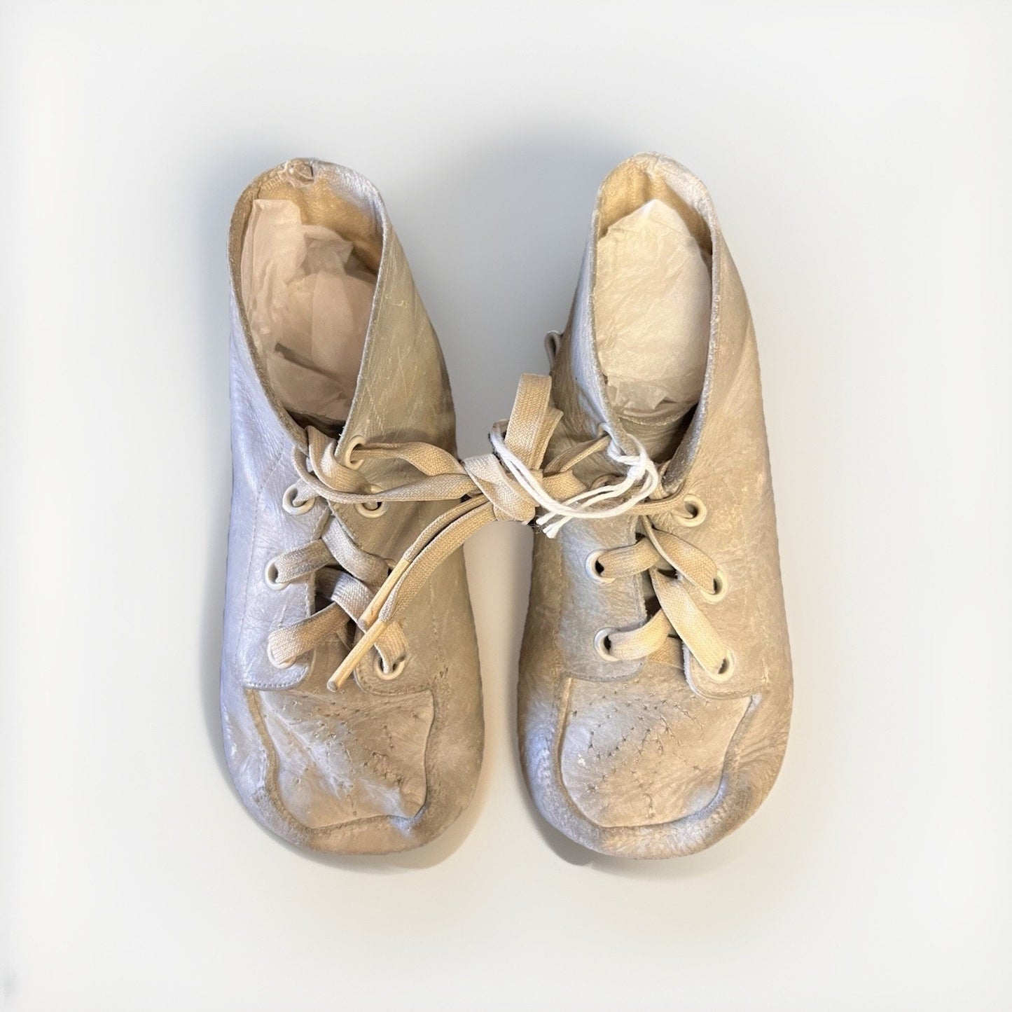 Vintage Self-Starters Leather Baby Shoes by Scientific Shoes