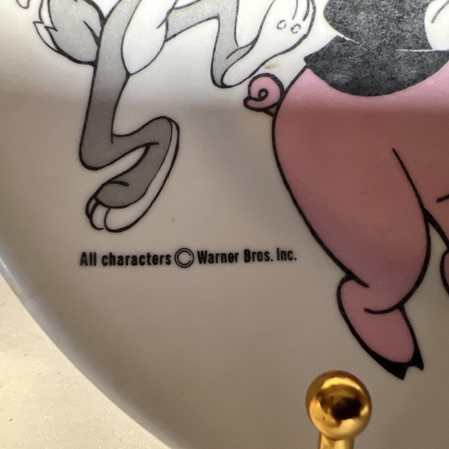 Vintage Lenox Ware Melamine Warner Bros Looney Tunes 7.5” Plate