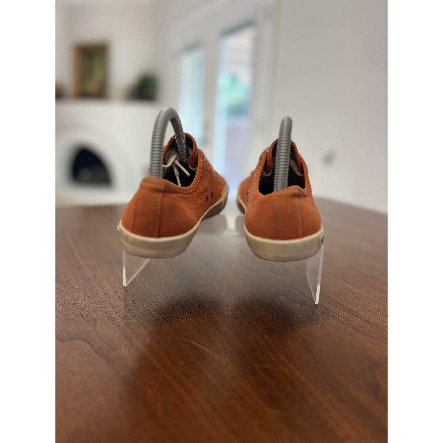 SeaVees Monterey Standard Orange Canvas Sneakers Women’s Size 5.5