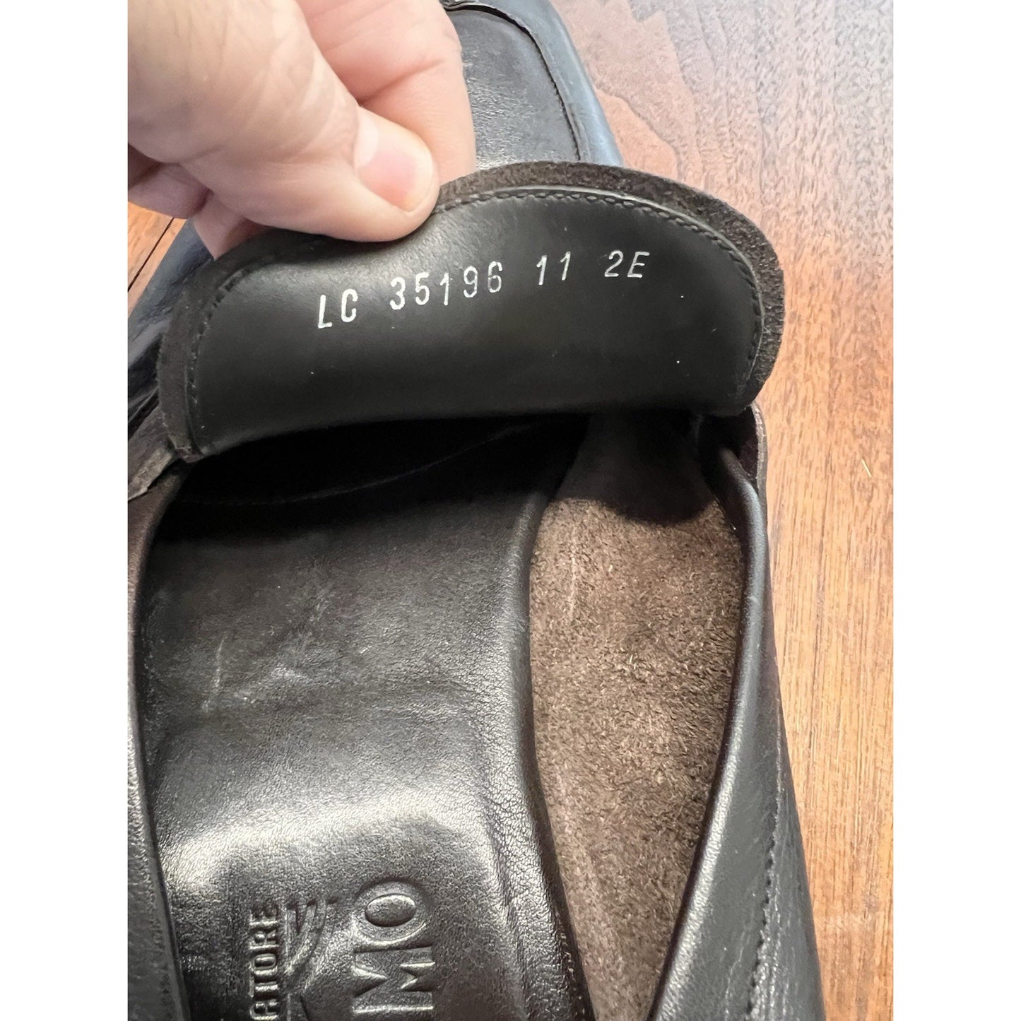 Salvatore Ferragamo Chocolate Brown Soft Leather Penny Loafer Sz 11 EE