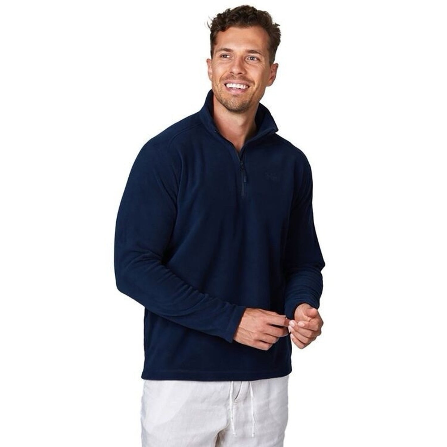Helly Hansen Mens M Daybreaker Polartec 1/2 Zip Fleece Pullover Jacket Sweater