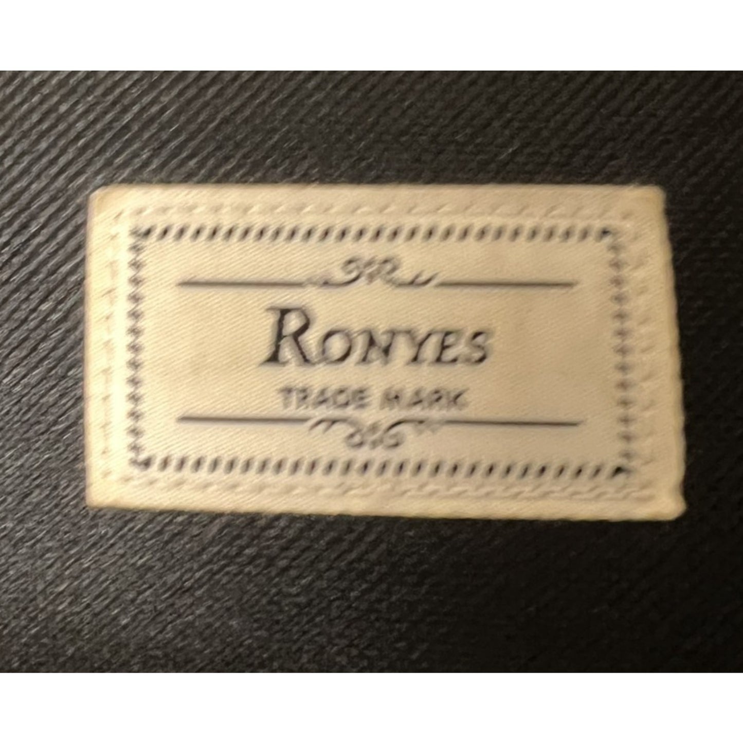 Ronyes Vintage Style Black Laptop Backpack 5 Pockets