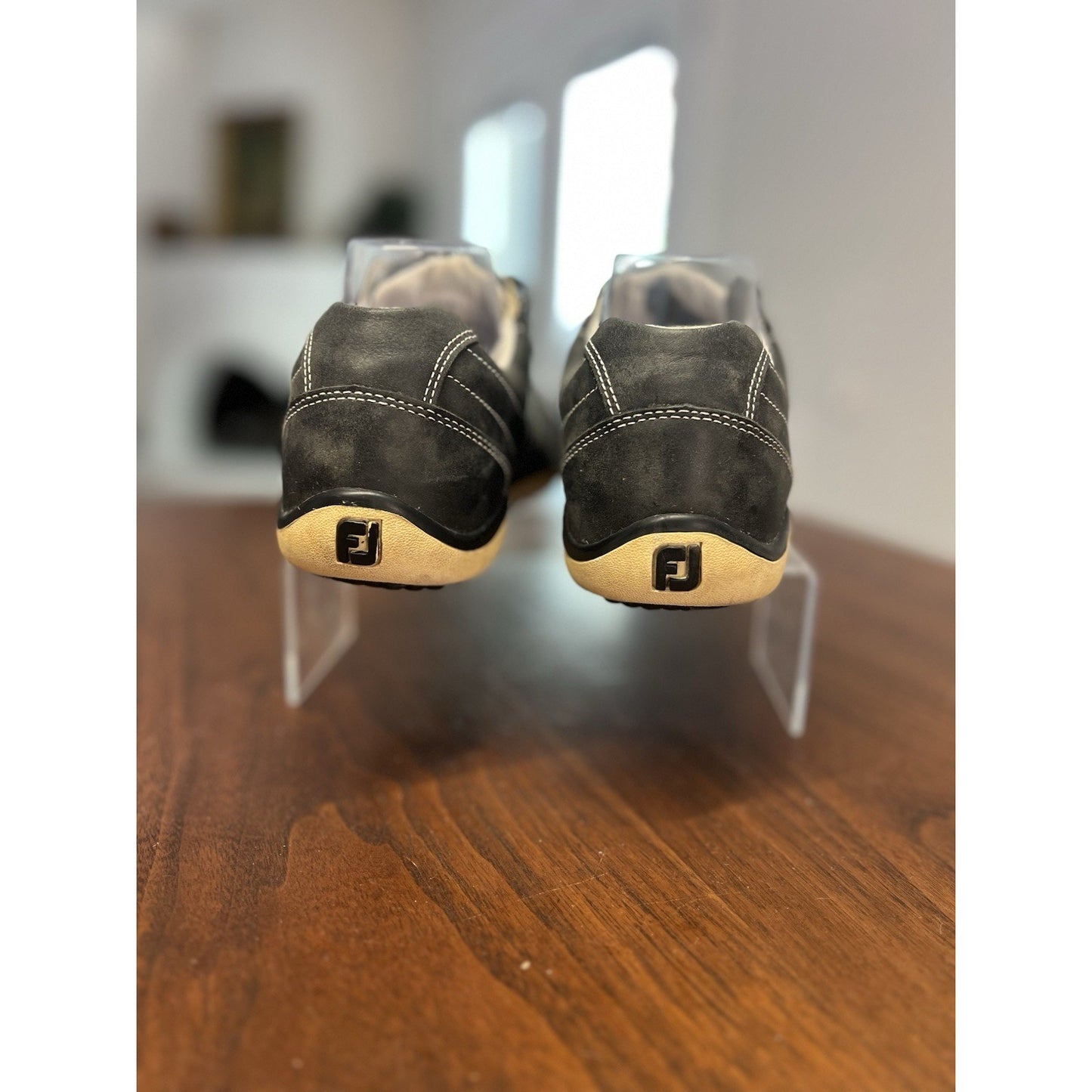 FootJoy LoPro Collection Shoes Womens 8.5M Spikeless Golf Sneakers Charcoal Grey