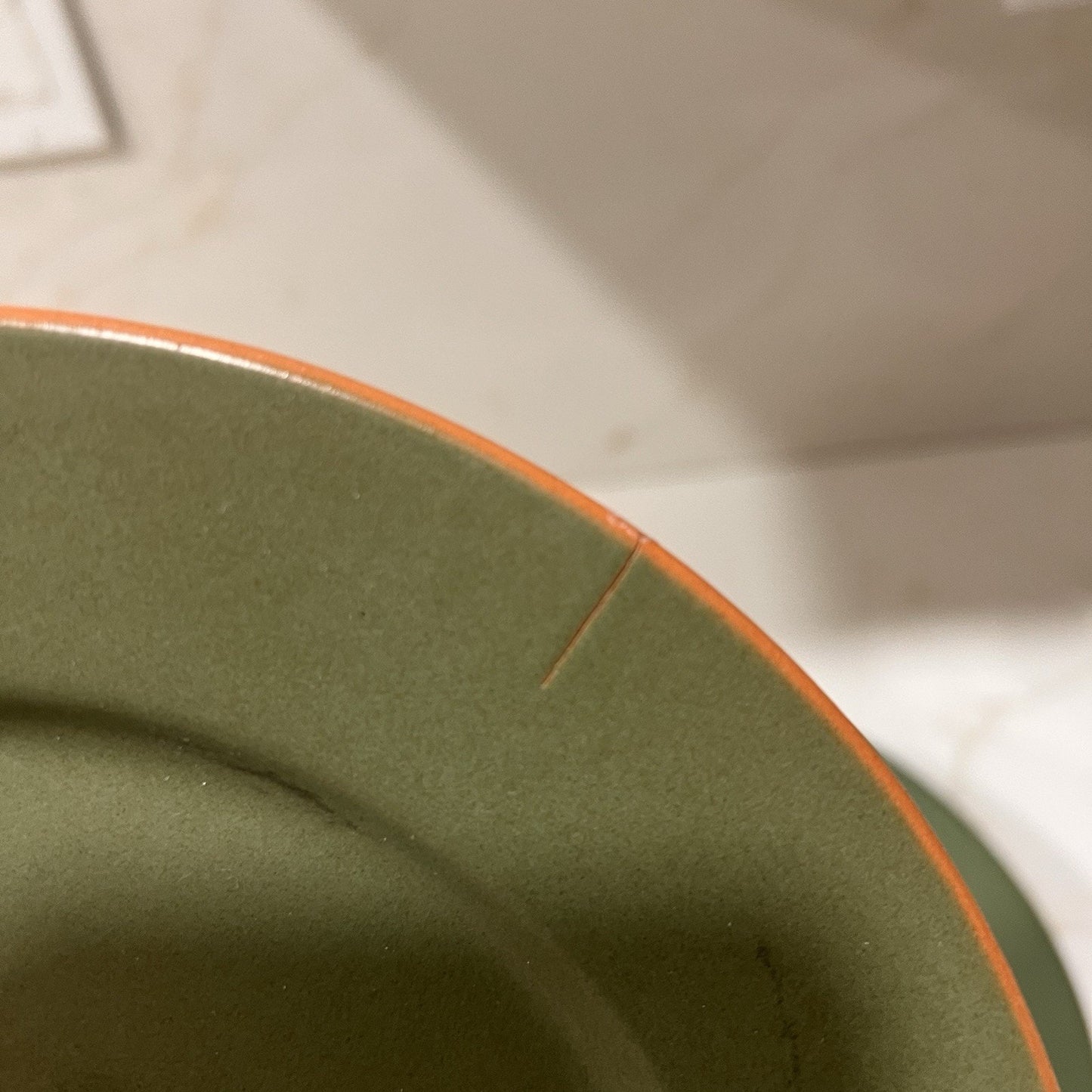 Casa Verde Terra Cotta 3 Dinner & 5 Salad Plates WSP Tableware Set Matte Green