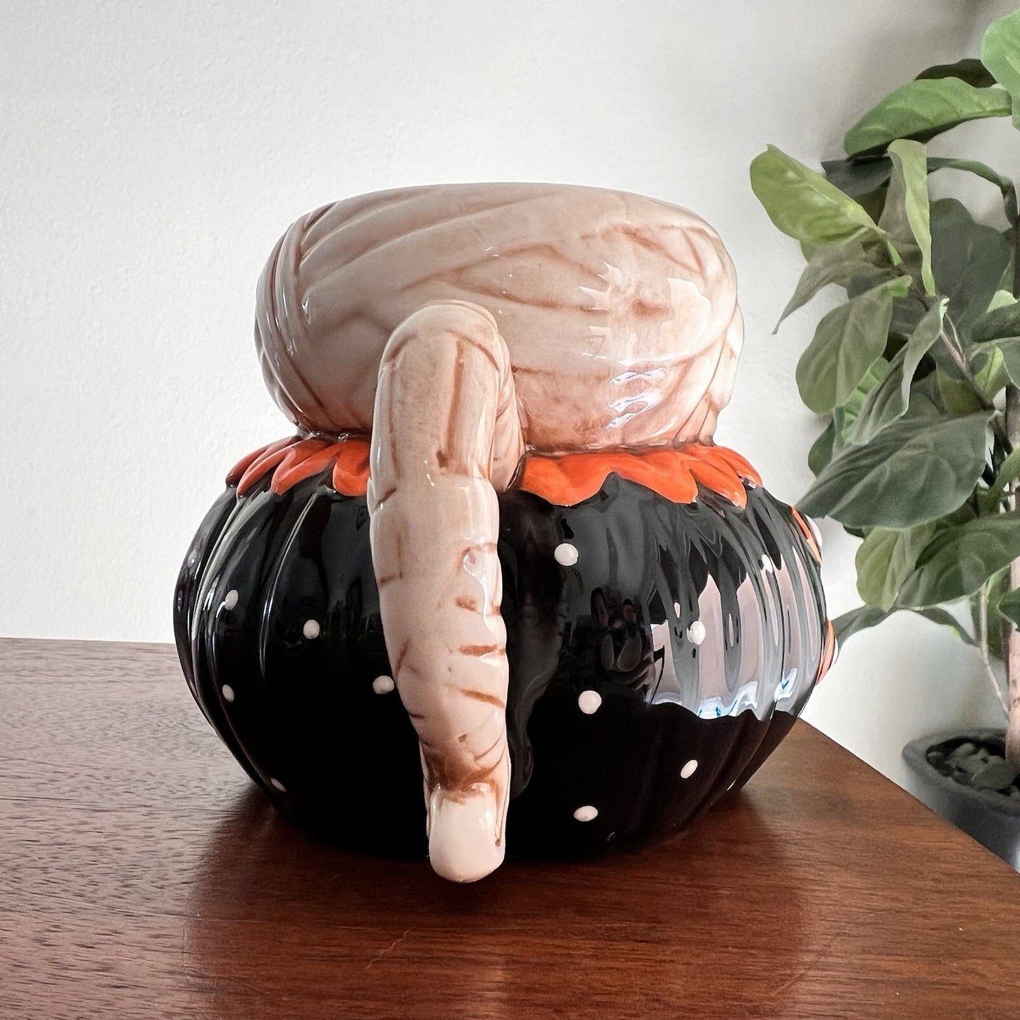 Johanna Parker Halloween Mummy Mug Retro Vintage Kitsch Carnival Cottage Peeps