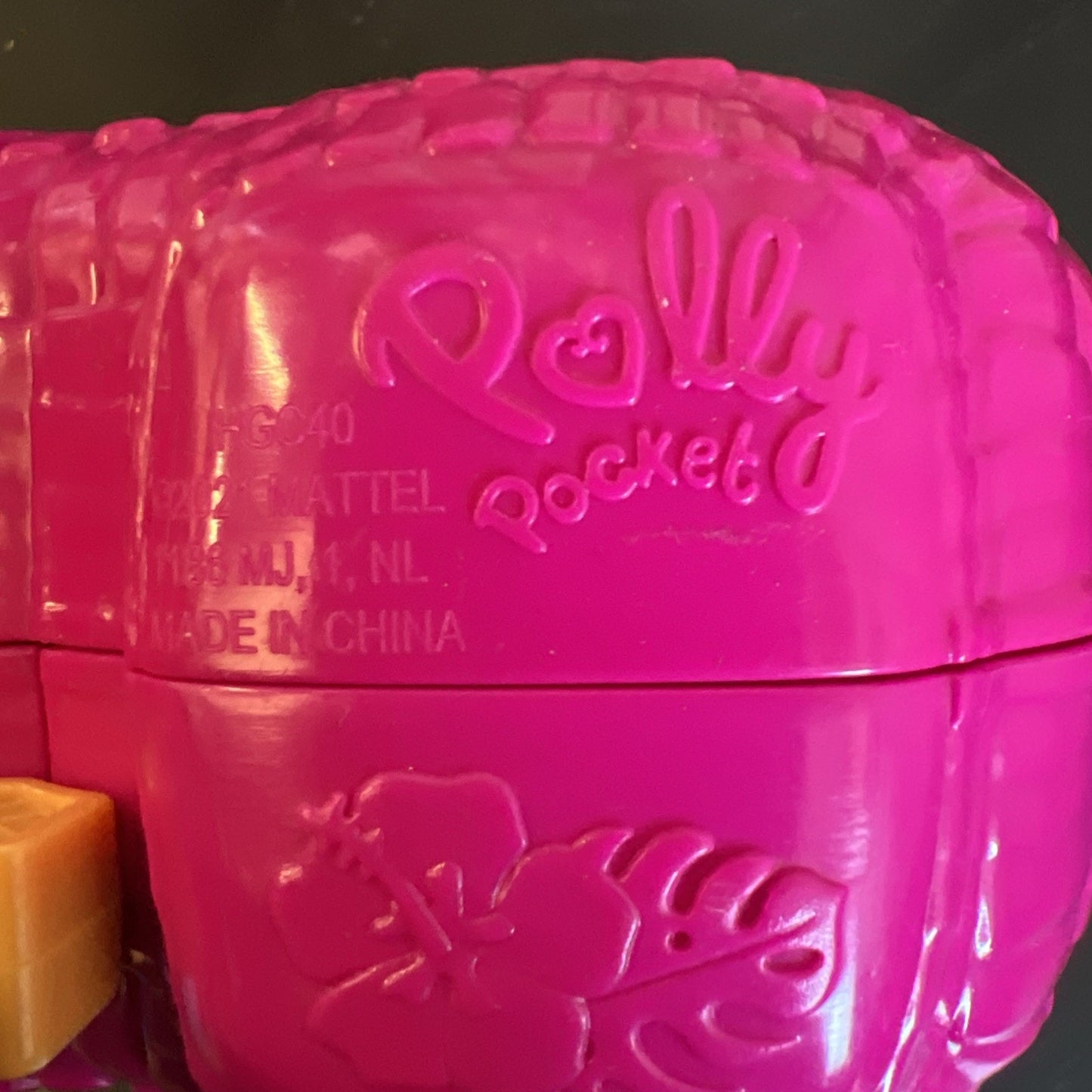 Polly Pocket Pink Flamingo Party Playset Large Compact Incomplete 2021 Mattel