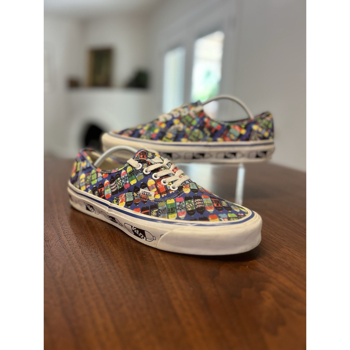 Vans Vault x Fergus Purcell OG Authentic LX Corner Shop Drink VN0A4BV9063 Sz 12