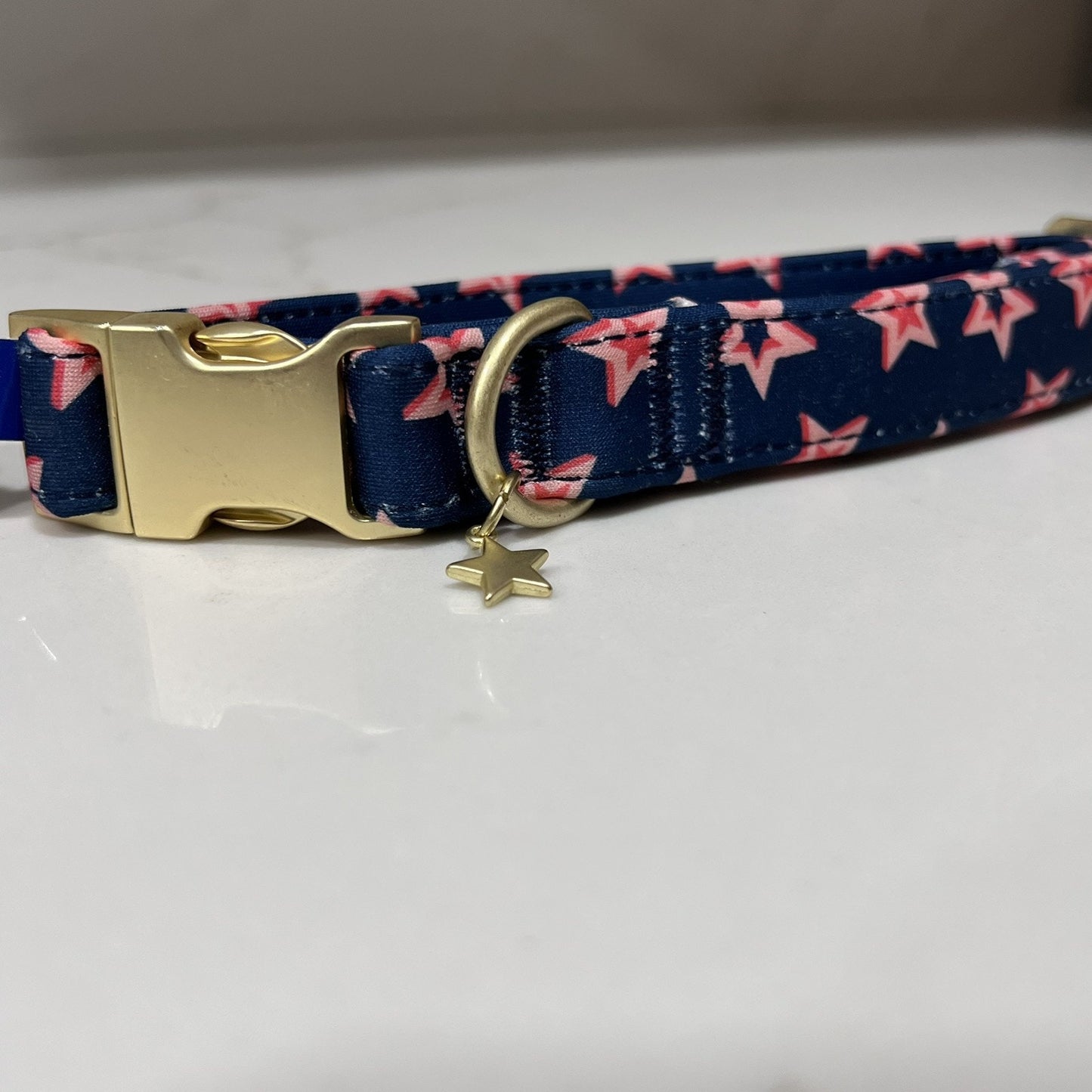 NEW Unisex (S) 10-14” Top Paw Dog Collar Stars Neoprene Comfort Adjustable