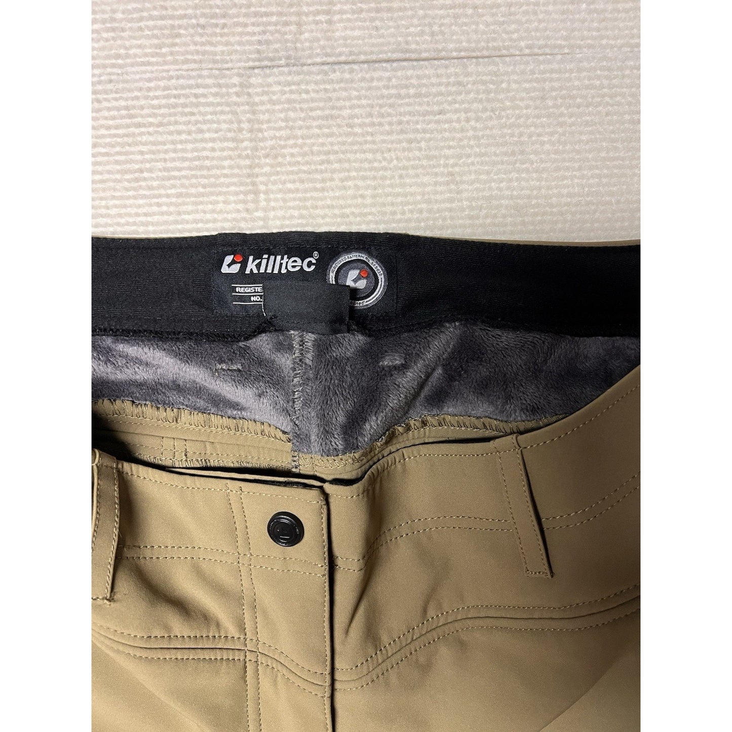 Killtec Jilli Ski Pant Women’s 10 Khaki Snowboarding Snow No. 929 439