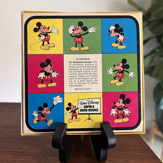 1961 RARE Disney Super 8 Home Movies 101 Dalmatians "Escape" 200’ Reel Cruella