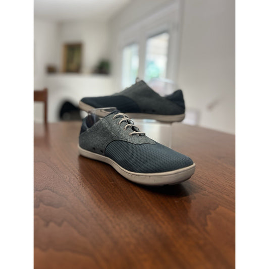 OluKai Men's Nohea Moku Blue Mesh Drop Heel Men’s Size 9