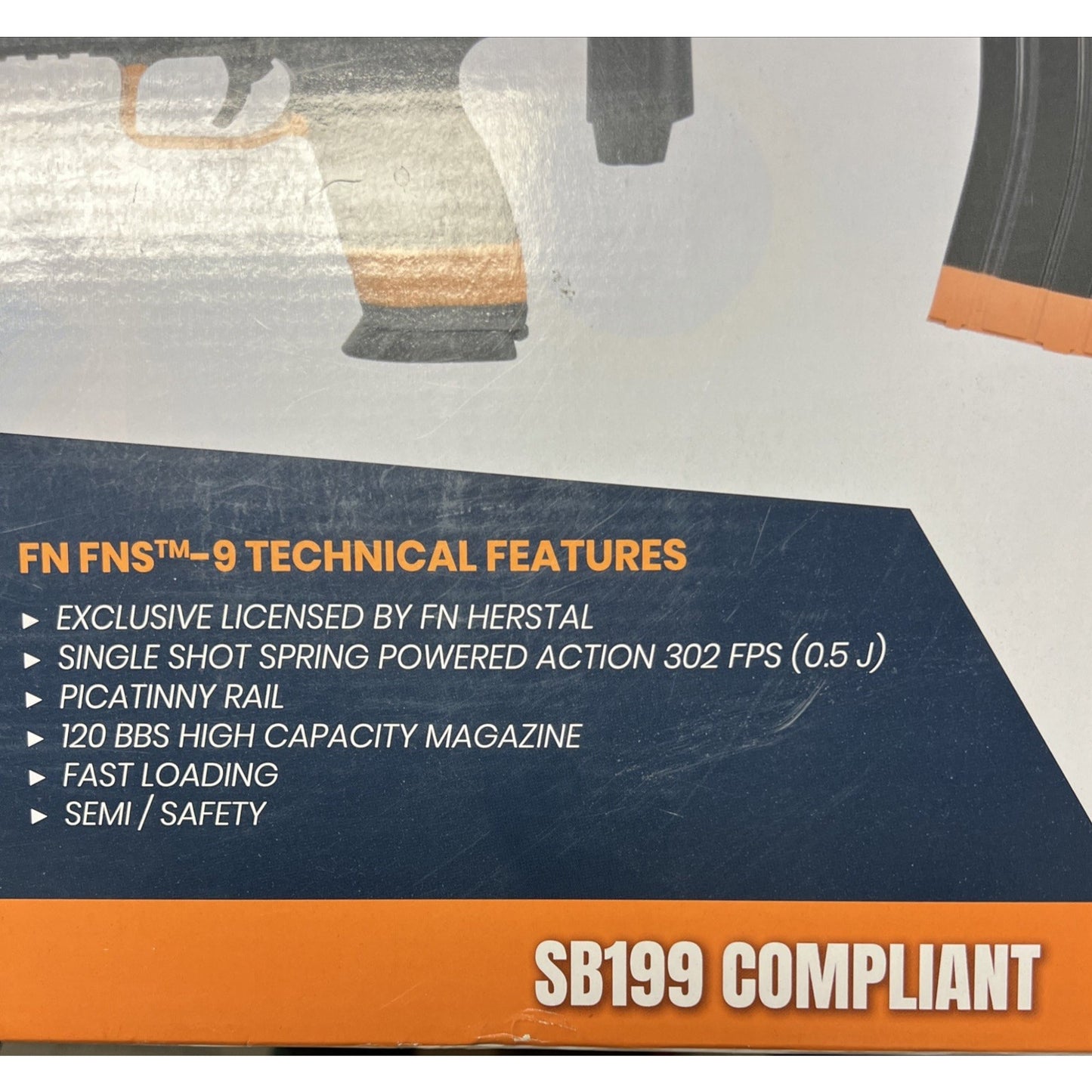 NIB FN Herstal FN SCAR Airsoft KIT SH199 COMPLIANT Pistol & Rifle. Folding Stock